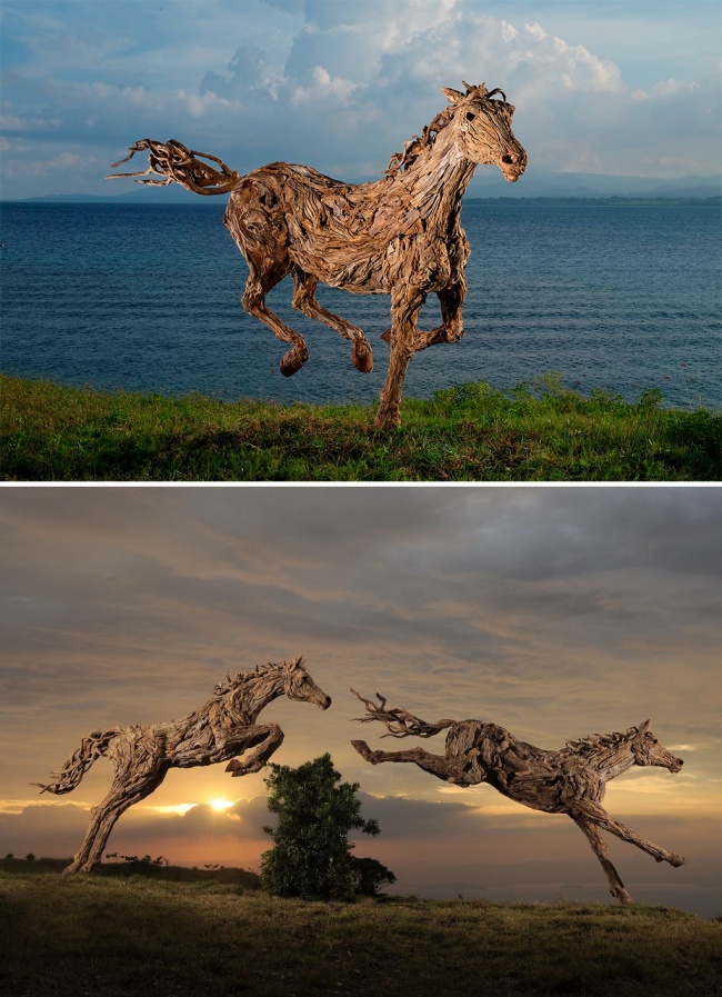 Тези 17 Дървени скулптури са толкова реалистични, сякаш всеки момент ще оживят.. Шокиращо! 4