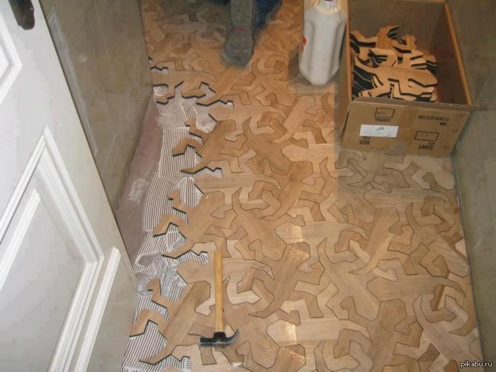Ако си решил да ремонтираш пода в дома си, то определено виж как са го направили професионалистите.. 6