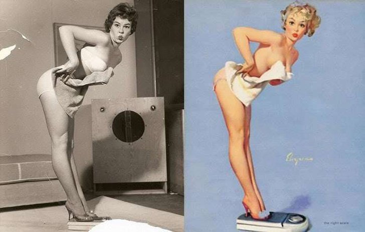 Как изгледаха момичетата през 20те, които позираха за известни постери и плакати.. Ще се шокираш 8