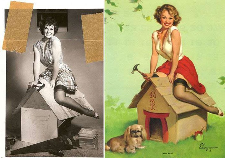 Как изгледаха момичетата през 20те, които позираха за известни постери и плакати.. Ще се шокираш 5