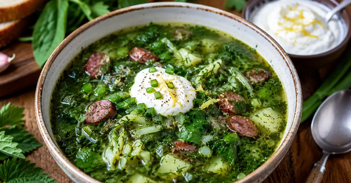 Зелена супа с прясно зеле и ароматни подправки – любим летен вкус в една тенджера zelena sypa