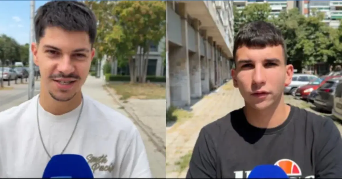 1500 или 5000 евро? Пловдивчани изчислиха колко струва нормалният живот на млад човек Двама млади мъже дават интервю на улицата пред микрофон