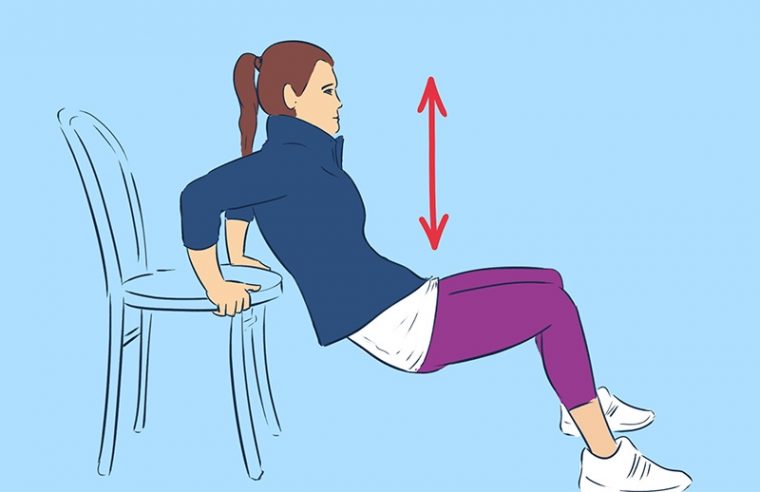 Упражнения за бедрата в домашни условия със стол, намалете обиколката им по най- лесния начин 6