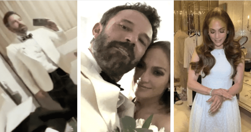 Взеха се! СНИМКИ от ТАЙНАТА сватба на Дженифър Лопес и Бен Афлек – тя е приказно красива булка: 3