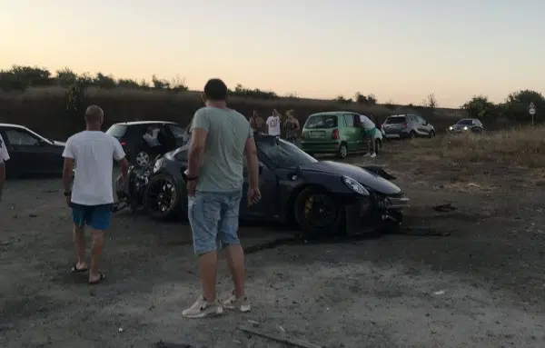 На татко момчето! Вижте какво е направило богаташкото синче веднага след катастрофата 1