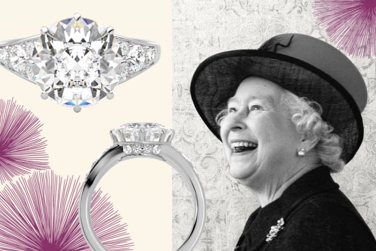 Стана ясно за кого е останал безценния годежен пръстен на Елизабет II-Снимки 1