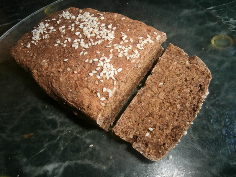 Домашен черен хляб без мая и с кисело мляко- ще бъде готов точно за час, нискокалоричен и много вкусен 1