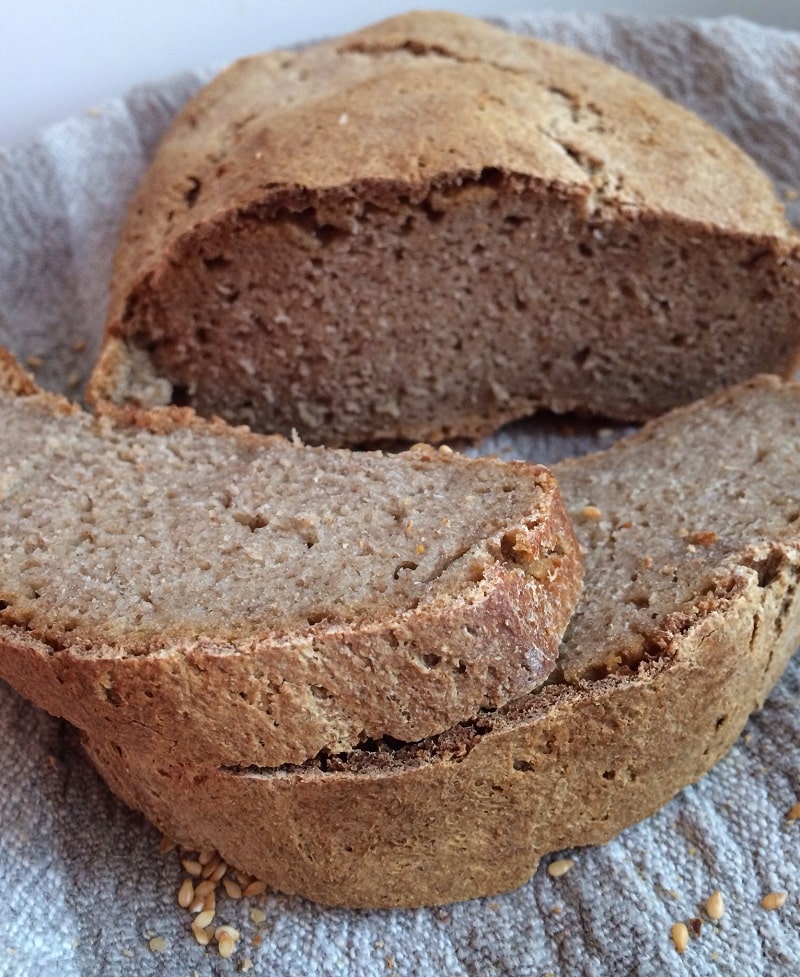 Домашен черен хляб без мая и с кисело мляко- ще бъде готов точно за час, нискокалоричен и много вкусен 5