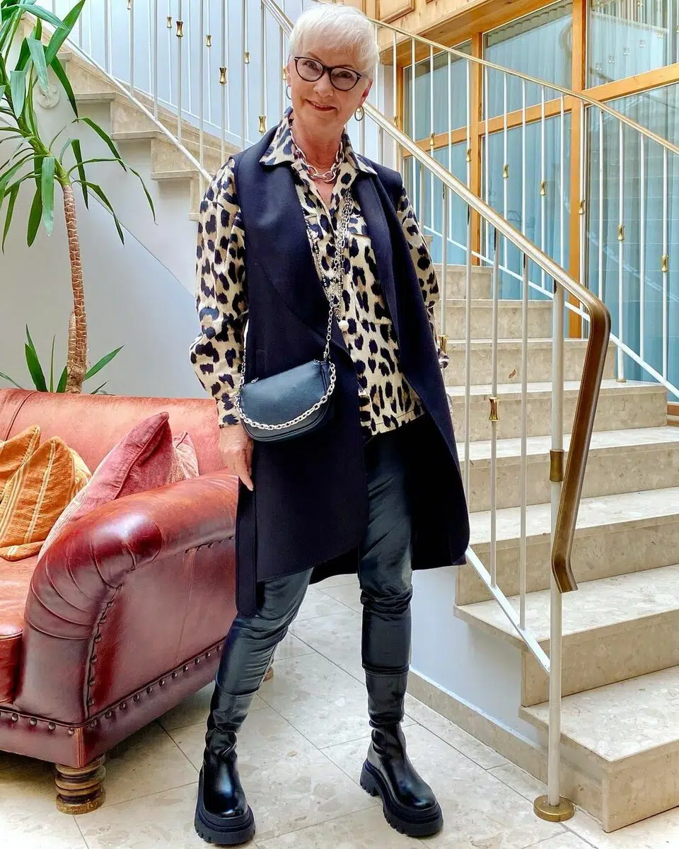 Не пенсионерка, а пенсионирана дама: 10 удобни визии за пролетта от 60-годишен моден блогър от Германия 7