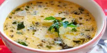 Агнешка супа със спанак и кисело мляко – класика 1