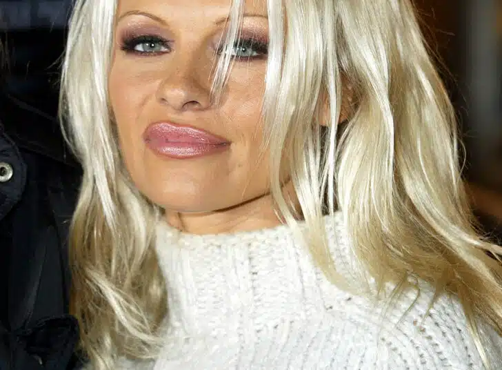 PameLAAnderson  Actress  8 Mile, World Film Premiere  Westwood, Los Angeles, USA  06 November 2002     Date: 06 November 2002