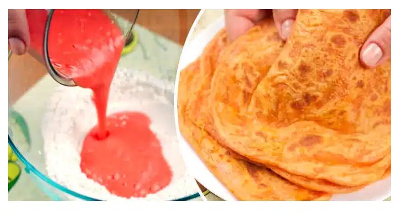 Ако искаш вкусотия, приготви я - вземи 3 домата, 2 чаши брашно и останалото е лесна работа: 1