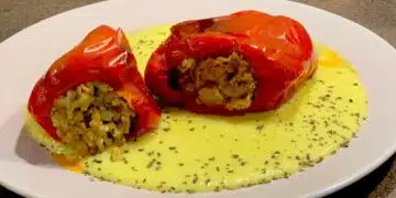 пълнение чушки