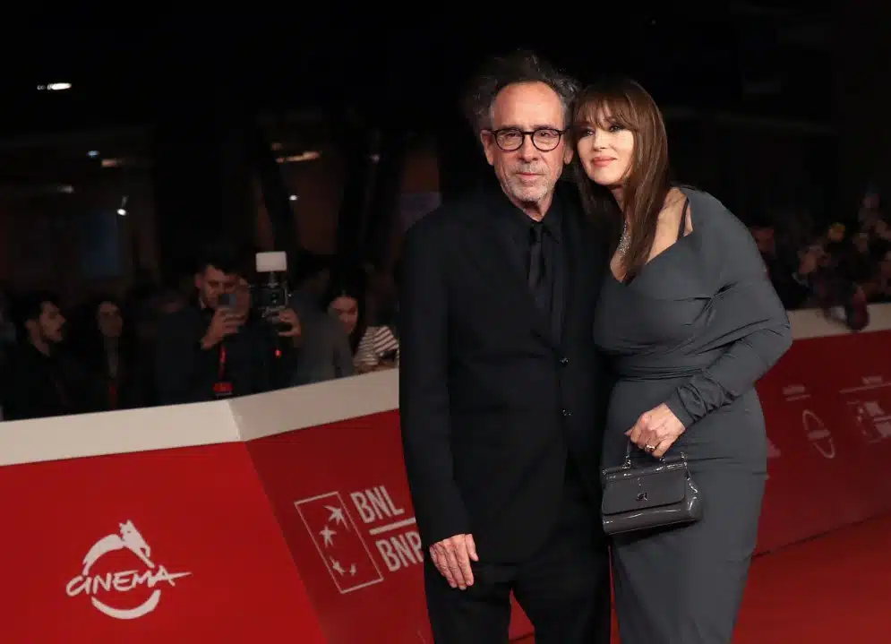 Актрисата Моника Белучи и режисьорът Тим Бъртън показаха публично връзката си на филмовия фестивал в град Рим ( СНИМКИ) 2