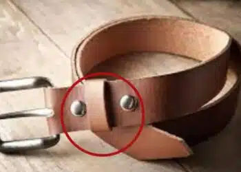Защо има нитове на колана? Нещо, което малко хора знаят… 4