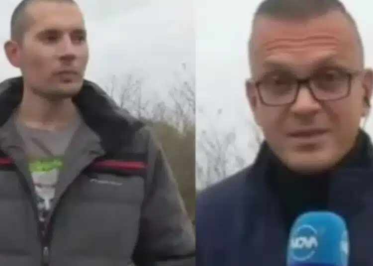 Репортер на Нова се подигра цинично с един нормален, работещ българин, който с нищо не го предизвика 1