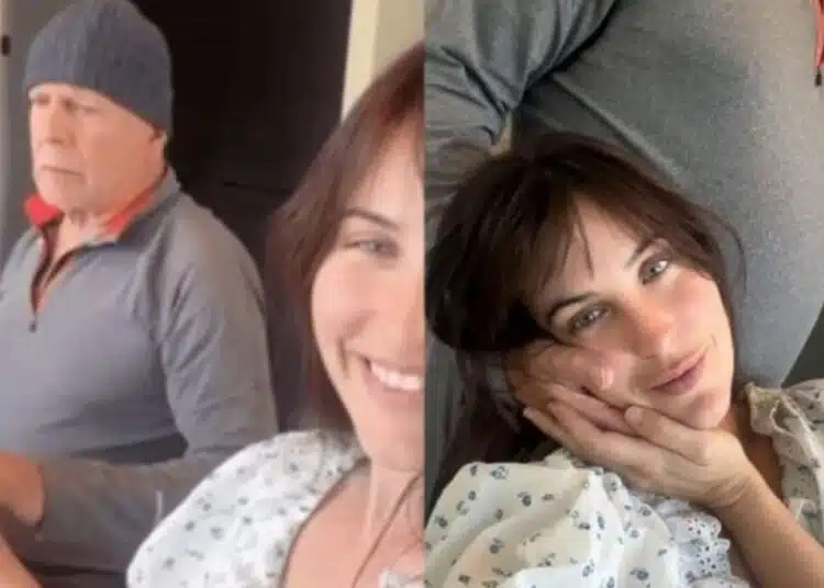 Трогателна снимка на болния актьор Брус Уилис умили мрежата 1