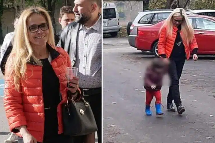 Екс кметицата на Младост Иванчева е уловена от папарашки кадри, че е на свобода и води детето си на детска градина! 1