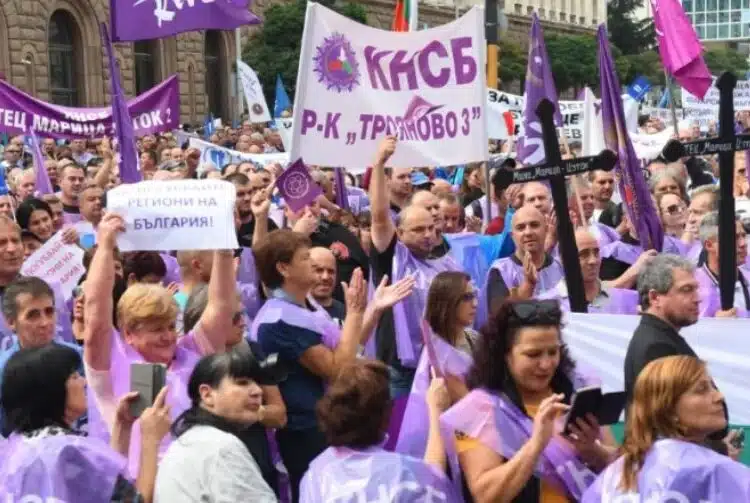 От КНСБ се заканиха с протест: На 14 декември София да се готви! 1 От КНСБ се заканиха с протест: На 14 декември София да се готви! 1