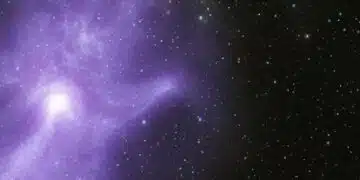 НАСА разкри снимки на божествена космическа ръка, която се движи около галактика 1