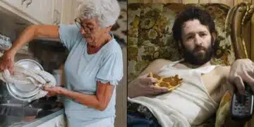 Майка спечели съдебна битка, за да изгони от дома си 40-годишните си синове търтеи 1