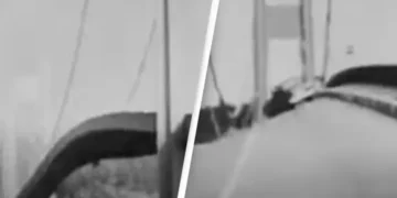 Кадри показват какво се случва с мост, секунди преди да се срине на парчета 1