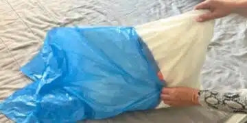 Леля ми показа ВИДЕО как се поставя възглавница в торбата за боклук – решава един адски досаден проблем! 3