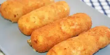 Златисти картофени пръчици с вкусен кашкавал (Рецепта) 3