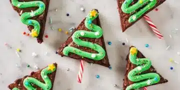 Празничното меню ще бъде още по-вкусно: приготви шоколадово брауно „Елхичка“ 1