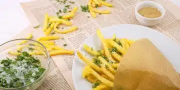 пържени картофи
