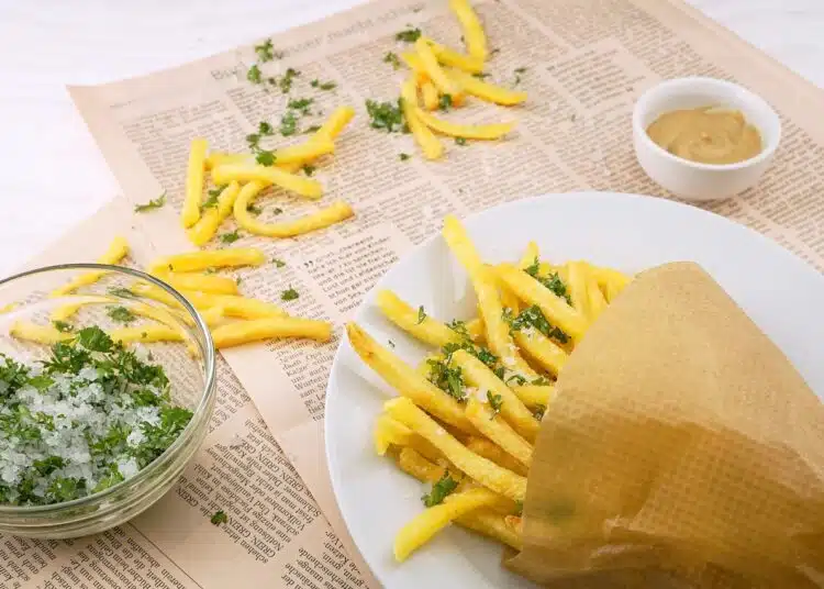 пържени картофи