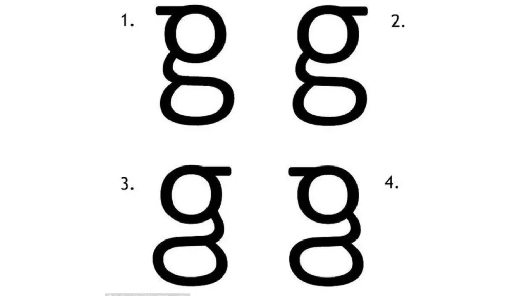 Учени разкриха, че повечето хора не могат да познаят коя е правилната буква G 1