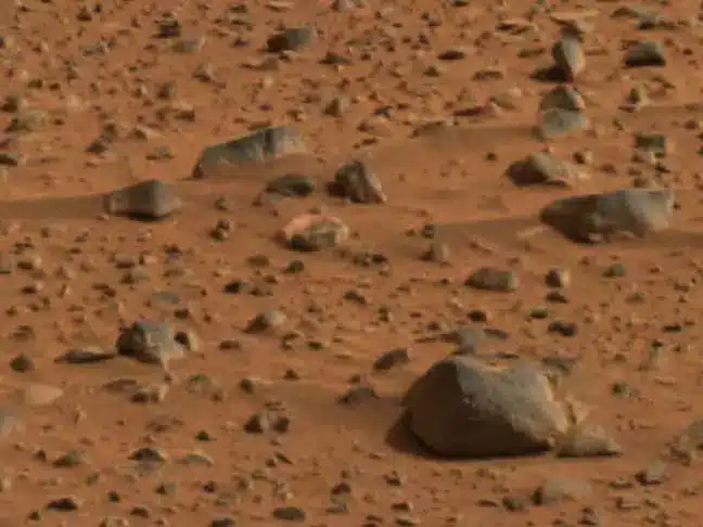 Откриха странни структури, които са заровени под земята на Марс 2