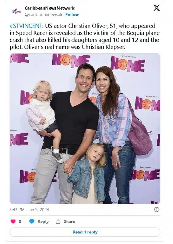 Неописуема трагедия разтърси „Холивуд“! Известен актьор и дъщерите му загинаха след разбиването на самолет 1