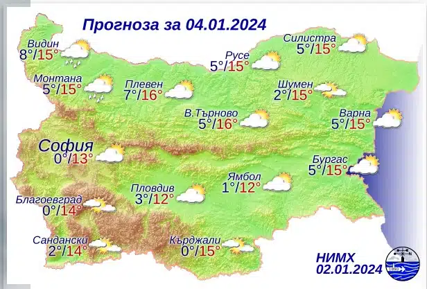 Времето през януари 2024 година – какво ни очаква? 3