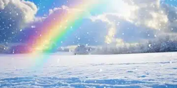 Какво вещае дъгата, ако я видите през зимата? Поличби: 1