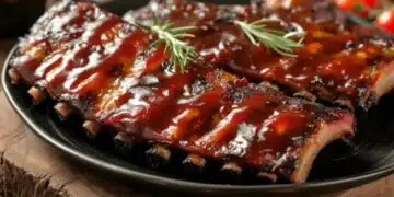 Крехки и пикантни ребърца за тези, които обичат месо (Рецепта) 6