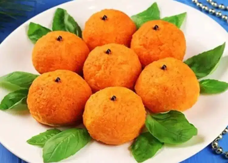Малко топено сирене и закуската е на масата: красиви и вкусни „Портокалови топки“ 1