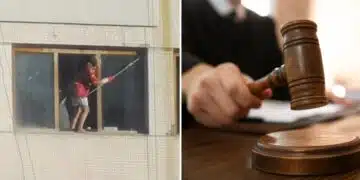 Жена, паднала от прозореца на дома си докато чисти върху кола – ще плаща нейния ремонт 12
