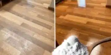 Една приятелка камериерка ми каза таен хотелски трик, с който подът блести като огледало, уникално! 7