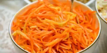 салата с моркови
