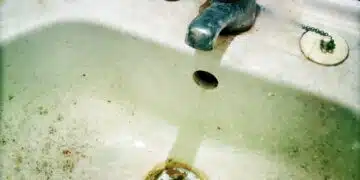 мръсна мивка