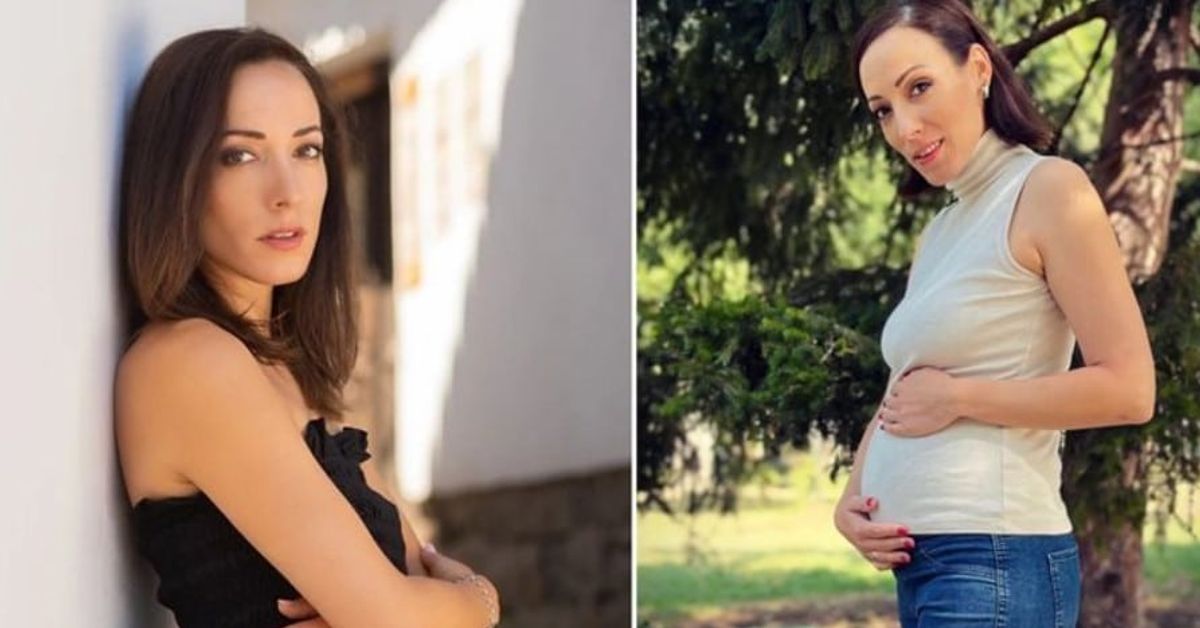 Честито на актрисата Искра Донева! Стана майка на момченце! Две снимки на усмихната жена, преди и по време на бременност.