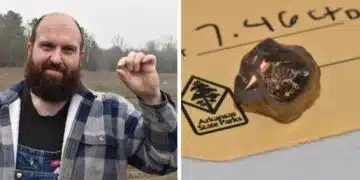 Късметлия! Френски турист отиде на почивка и си намери диамант от 7,46 карата 14