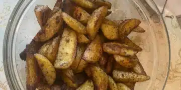 Ето я тайната за хрупкави картофи по селски като в ресторантите 8