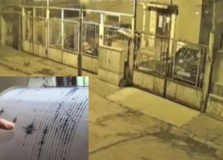 В мрежата се появи ВИДЕО от момента на земетресението край Пловдив тази нощ 1