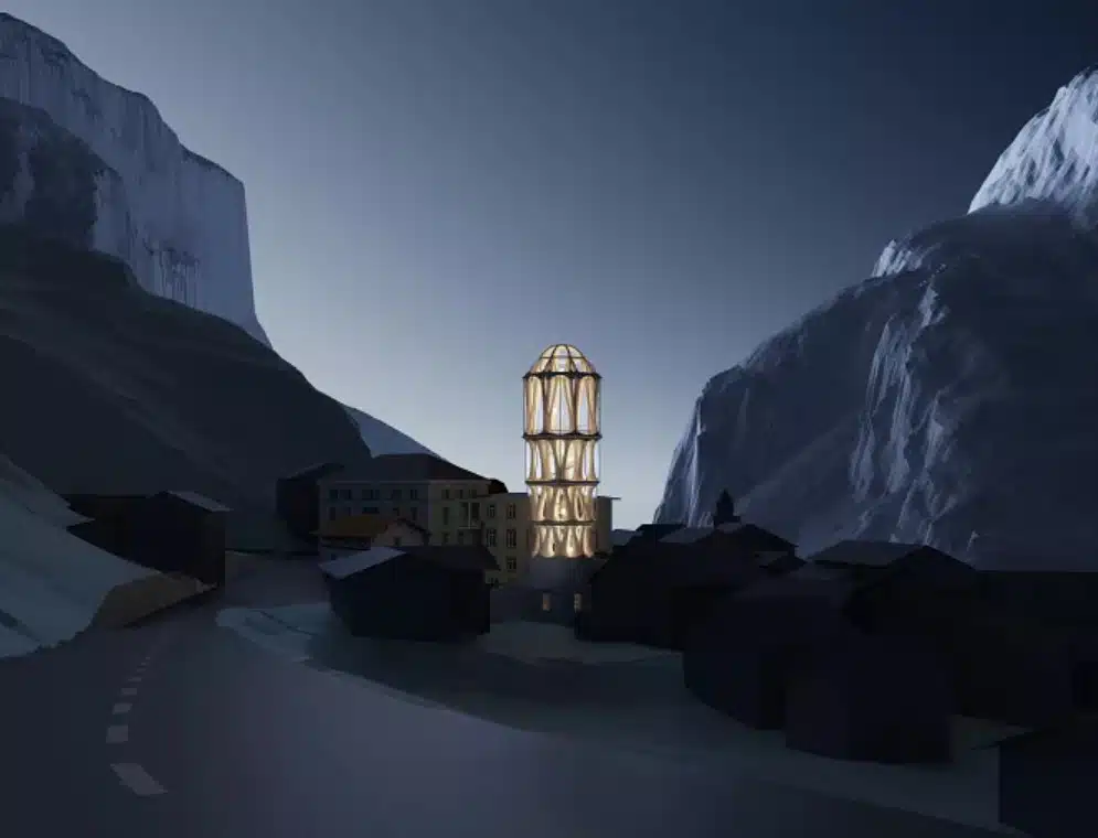Предстои: Най-високата в света 3D отпечатана кула ще се позиционира в швейцарските Алпи 1