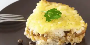 Обилно ястие за обяд: вкусна запеканка с ориз и подправки 11