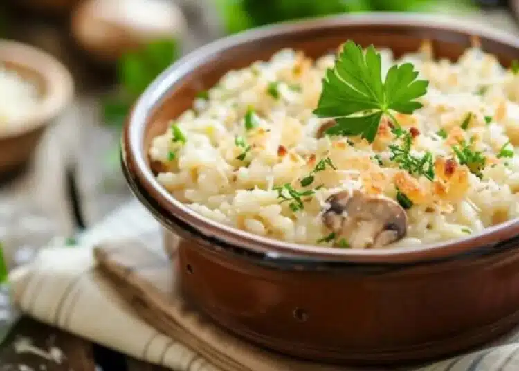Трябва да опиташ: вкусно и нежно ризото с гъби и пармезан (Рецепта) 1