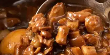 Сочно и крехко свинско месо с уникален карамелен сос 1